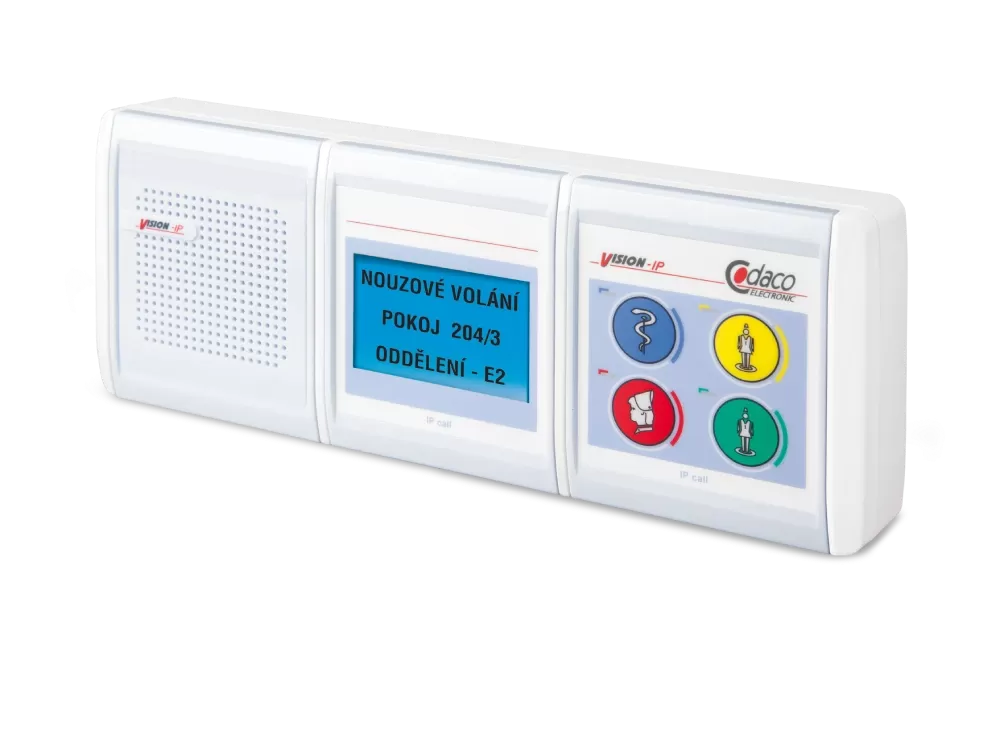 Room terminal with voice and display RT-07DV IP