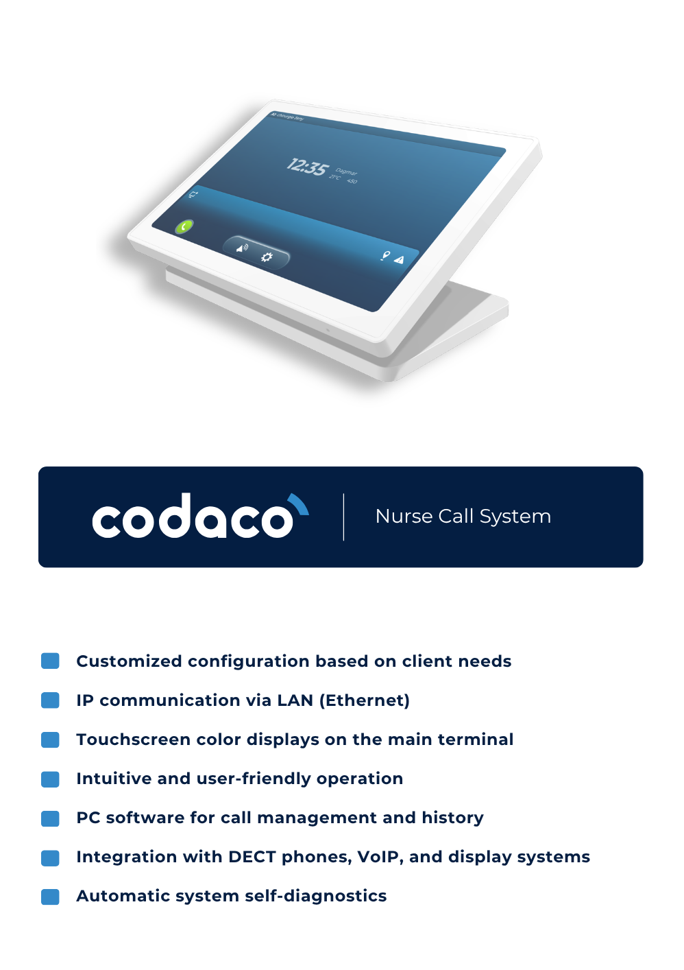 Leaflet: Communication and signalling system HCC-07 IP